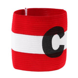 Maxbell Football Soccer Sports Arm Adjustable Bands Captain Armband #1 red - Aladdin Shoppers