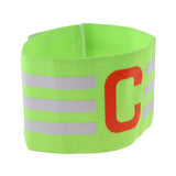 Maxbell Football Soccer Sports Arm Adjustable Bands Captain Armband #2 green - Aladdin Shoppers