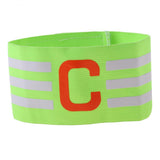 Maxbell Football Soccer Sports Arm Adjustable Bands Captain Armband #2 green - Aladdin Shoppers