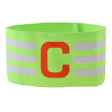 Maxbell Football Soccer Sports Arm Adjustable Bands Captain Armband #2 green - Aladdin Shoppers