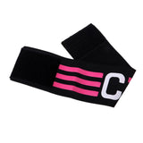 Maxbell Football Soccer Sports Arm Adjustable Bands Captain Armband #2 black - Aladdin Shoppers