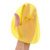 Maxbell 1 Pair Hand Swimming Paddles Fins Training Gloves Pad Hand Webbed Yellow S - Aladdin Shoppers