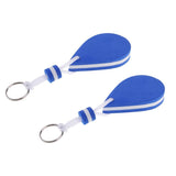 Maxbell 2 Pieces Water-drop Shape Floating Key Ring Marine Boat Sailing Float Blue - Aladdin Shoppers