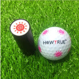 Maxbell 2Pcs Long Lasting Golf Ball Stamp Stamper Marker Impression Seal for Golfer
