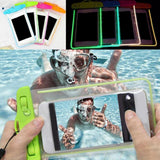 Maxbell Maxbell Underwater Waterproof Cell Phone Pouch Dry Bag Case Cover Touchscreen Blue