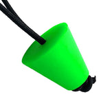 Maxbell 8 Pieces Green Rubber Universal Kayak Scupper Plugs Drain Holes Stopper Bung