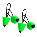Maxbell 8 Pieces Green Rubber Universal Kayak Scupper Plugs Drain Holes Stopper Bung