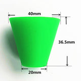Maxbell 8 Pieces Green Rubber Universal Kayak Scupper Plugs Drain Holes Stopper Bung