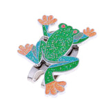 Maxbell Long Lasting Golf Ball Stamp Stamper Marker Frog Hat Cap Clip for Golfer