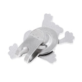Maxbell 2 Golf Cap Clip Putt Ball Marker for Golf Hat Visor Golfer Gift Winecup Frog