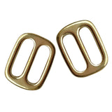 Maxbell Maxbell 2Pcs Brass Weight Belt Keeper Stopper Slider Retainer for Scuba Diving 15mm