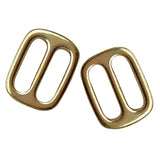 Maxbell Maxbell 2Pcs Brass Weight Belt Keeper Stopper Slider Retainer for Scuba Diving 15mm