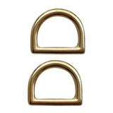 Maxbell 2 Sets Brass Lobster Clasp Hook Swivel Trigger Snap Hook & D Ring