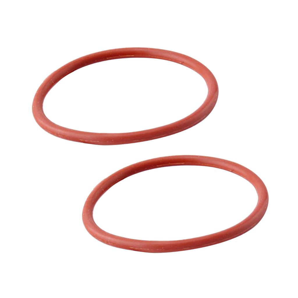 Maxbell Maxbell Bike Fork Stroke Circle 30mm Front Forks Outer Tube Travel Silicone Ring Red