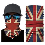 Maxbell Maxbell Cycling Face Mask Filter Outdoor Sports Neck Warmer Cover The Union Flag