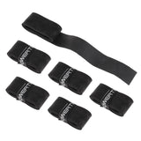 Maxbell Maxbell 6 Pieces Tennis Badminton Squash Racket Grip Overgrip Tape Black