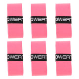 Maxbell Maxbell 6 Pieces Tennis Badminton Squash Racket Grip Overgrip Tape Pink