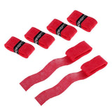 Maxbell Maxbell 6 Pieces Tennis Badminton Squash Racket Grip Overgrip Tape Red