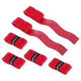 Maxbell Maxbell 6 Pieces Tennis Badminton Squash Racket Grip Overgrip Tape Red