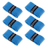 Maxbell Maxbell 6 Pieces Tennis Badminton Squash Racket Grip Overgrip Tape Blue