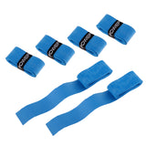 Maxbell Maxbell 6 Pieces Tennis Badminton Squash Racket Grip Overgrip Tape Blue