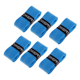 Maxbell Maxbell 6 Pieces Tennis Badminton Squash Racket Grip Overgrip Tape Blue