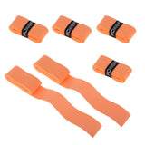 Maxbell Maxbell 6 Pieces Tennis Badminton Squash Racket Grip Overgrip Tape Orange