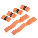 Maxbell Maxbell 6 Pieces Tennis Badminton Squash Racket Grip Overgrip Tape Orange