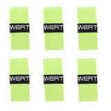 Maxbell Maxbell 6 Pieces Tennis Badminton Squash Racket Grip Overgrip Tape Fluo Yellow