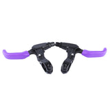 Maxbell Maxbell 1 Pair Soft Bike Brake Lever Cover Grip Guard Protector Handle Sleeve Purple