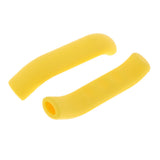 Maxbell Maxbell 1 Pair Soft Bike Brake Lever Cover Grip Guard Protector Handle Sleeve Yellow