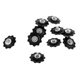 Maxbell 10Pcs Mountain Bike Cycling Rear Derailleur Guide Roller Jockey Wheel Black - Aladdin Shoppers