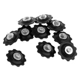 Maxbell 10Pcs Mountain Bike Cycling Rear Derailleur Guide Roller Jockey Wheel Black - Aladdin Shoppers