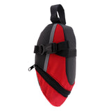 Maxbell Maxbell Outdoor Bike Saddle Bag Under Seat Pouch MTB Bicycle Tail Rear Storage Red