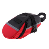 Maxbell Maxbell Outdoor Bike Saddle Bag Under Seat Pouch MTB Bicycle Tail Rear Storage Red