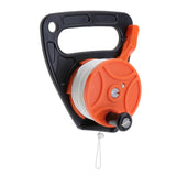 Maxbell Maxbell Scuba Diving Wreck SMB Dive Reel with Handle and 150ft Line Orange