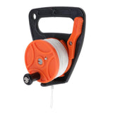 Maxbell Maxbell Scuba Diving Wreck SMB Dive Reel with Handle and 150ft Line Orange