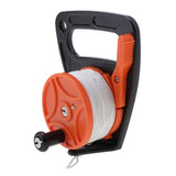 Maxbell Maxbell Scuba Diving Wreck SMB Dive Reel with Handle and 150ft Line Orange