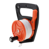 Maxbell Maxbell Scuba Diving Wreck SMB Dive Reel with Handle and 150ft Line Orange