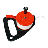 Maxbell Maxbell Scuba Diving Wreck SMB Dive Reel with Handle and 150ft Line Orange