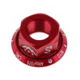 Maxbell 2Pcs Bicycle Hubs Nut Mountain Bike MTB Flange Nut Parts Drums Axle Screws