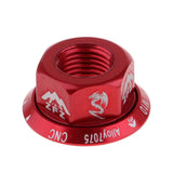 Maxbell 2Pcs Bicycle Hubs Nut Mountain Bike MTB Flange Nut Parts Drums Axle Screws