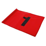 Maxbell Maxbell Golf Flag Golf Practice Training Putting Green Flag Red with Number 1