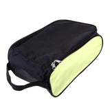 Maxbell Portable Golf Sports Shoes Bag Zippered Shoe Case Black+Green - Aladdin Shoppers