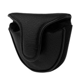 15xSoft Comfortable PU Golf Mallet Head Cover Club Protector Putter Cover Black