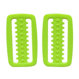 Maxbell Maxbell 2 Pieces Scuba Diving Weight Belt Keeper for Standard 5cm Webbing Yellow