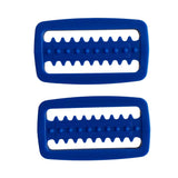 Maxbell Maxbell 2 Pieces Scuba Diving Weight Belt Keeper for Standard 5cm Webbing Blue