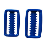 Maxbell Maxbell 2 Pieces Scuba Diving Weight Belt Keeper for Standard 5cm Webbing Blue