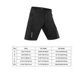 Maxbell Maxbell Men Mountain MTB Bike Bicycle Cycling Shorts Riding Zippered Short Pants XL