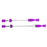 Maxbell Maxbell Bicycle Quick Release Skewers Road Bike Cycling Wheel Hub Skewers Purple
